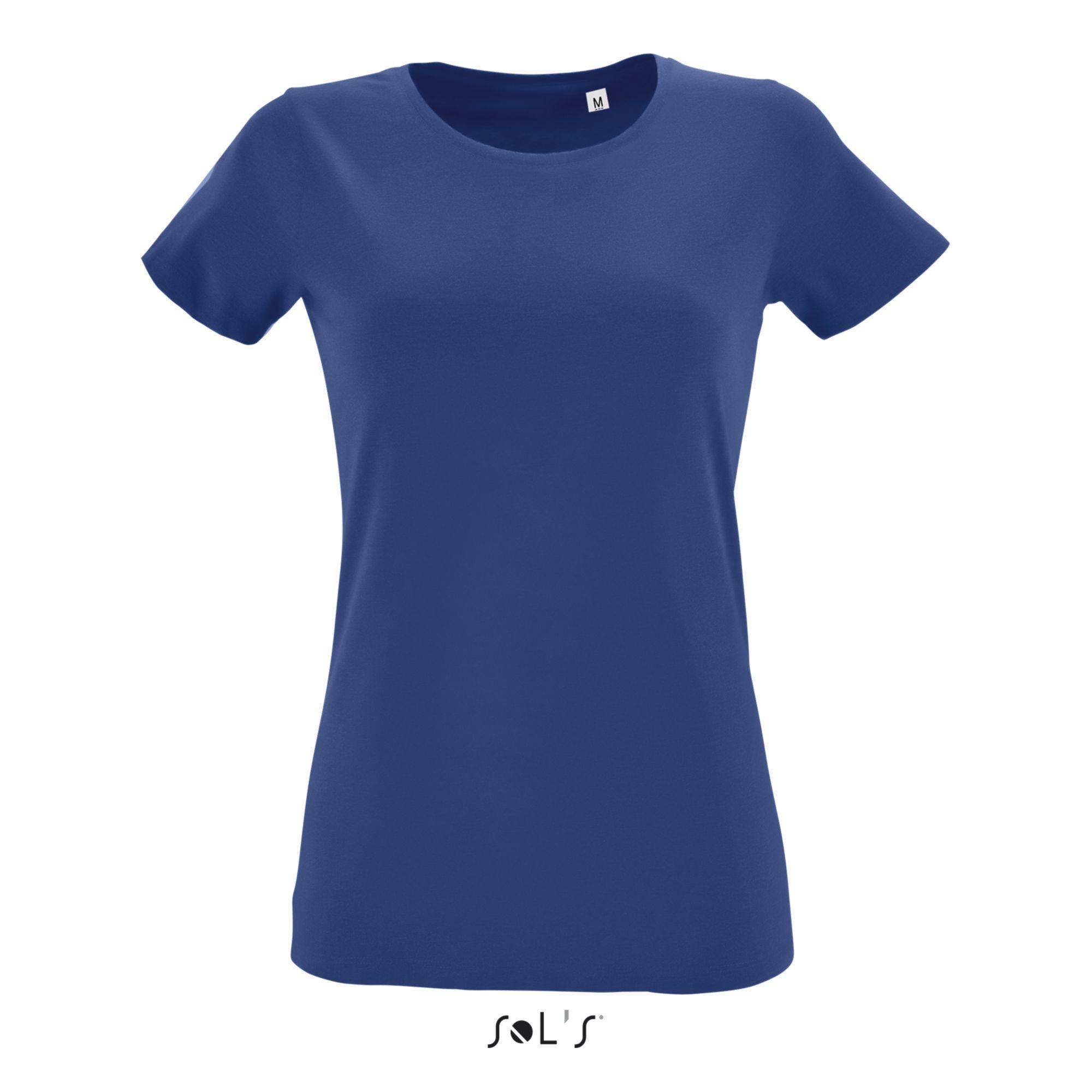 Image of Frauen-t-shirt Regent Fit Damen Königsblau S