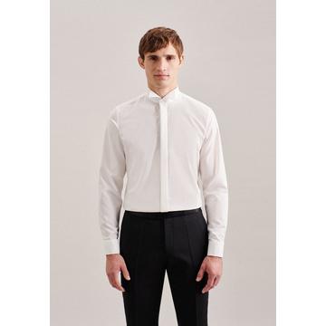 Chemise de soirée Slim Fit Manche longue Uni