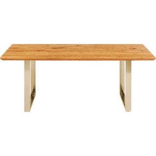 KARE Design Table Symphony chêne laiton 160x80  