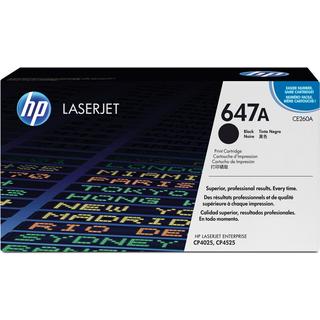 Hewlett-Packard  HP Toner-Modul 647A schwarz CE260A Color LJ CP4025 8500 Seiten 