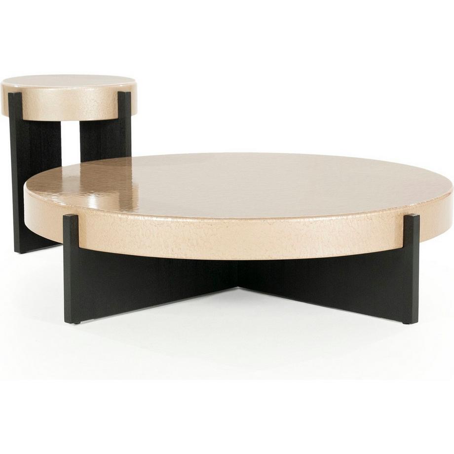 mutoni Table d'appoint Juliet beige 40  