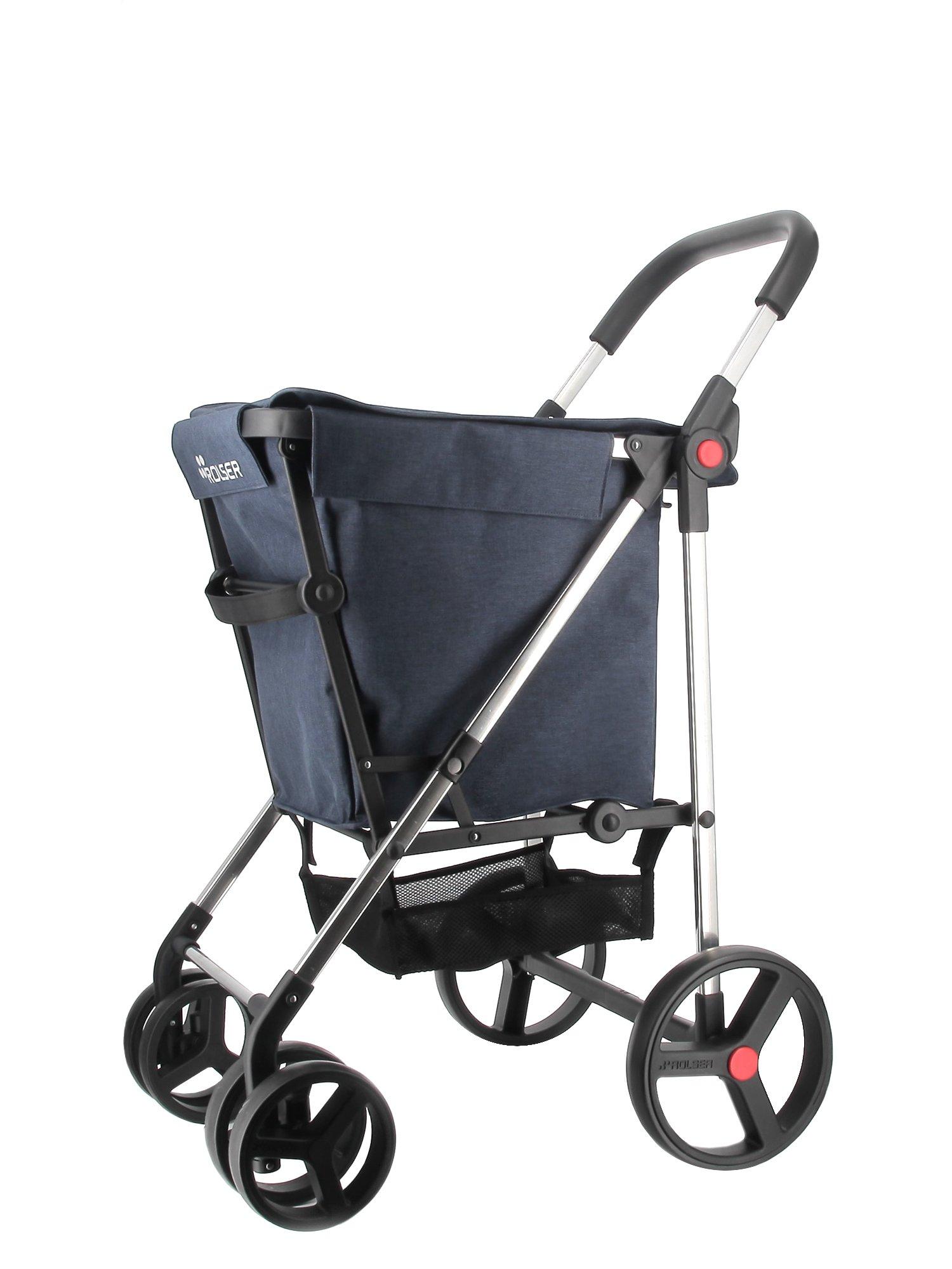 ROLSER  Carrello Portaspesa BASKET 4 L MF  NERO (BAS003-N) 