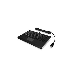 KeySonic  ACK-3410 clavier USB QWERTZ Allemand Noir 