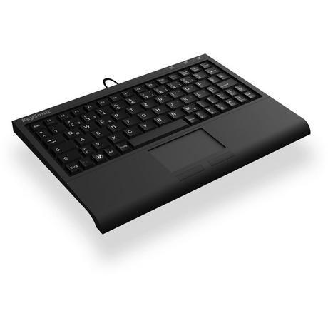 KeySonic  ACK-3410 clavier USB QWERTZ Allemand Noir 