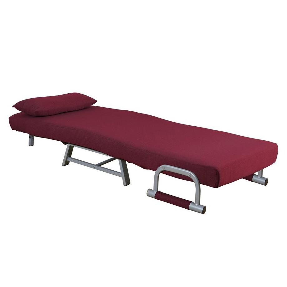 VCM Schlafsessel | Polyester-Stoff | Maße ca. ca. H. 95 x B. 64 x T. 78 cm | Sessel mit Schlaffunktion | Schlafsessel - Kolino  