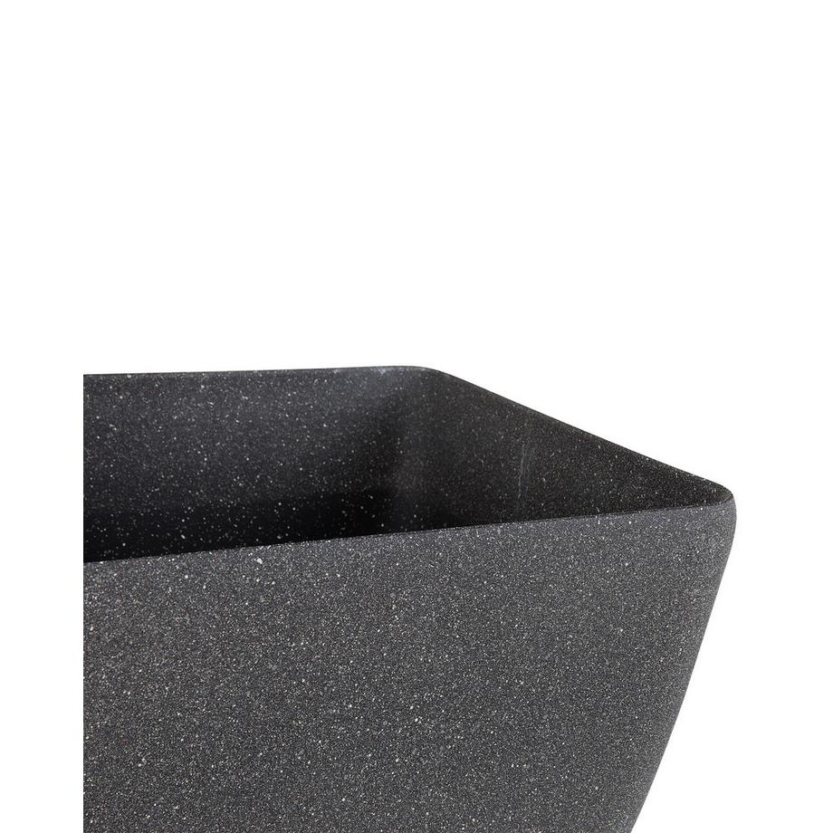 Beliani Set di 2 vasi per piante en Fibra d'argilla Industriale ZELI  