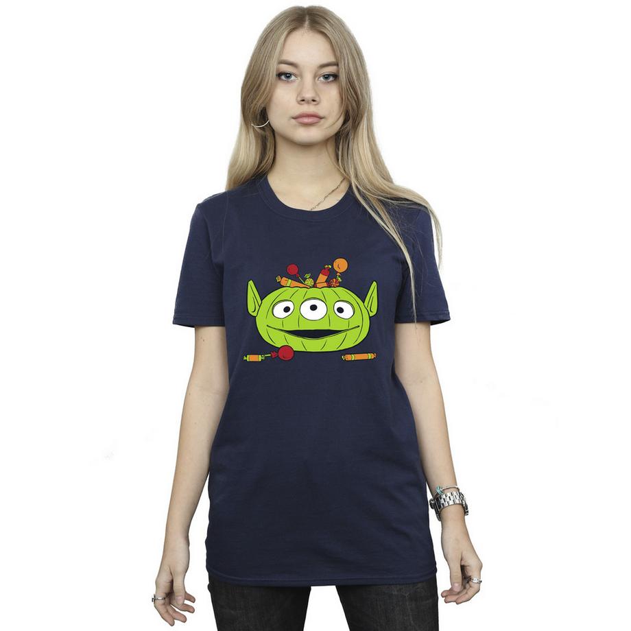 Tshirt ALIEN PUMPKIN BASKET