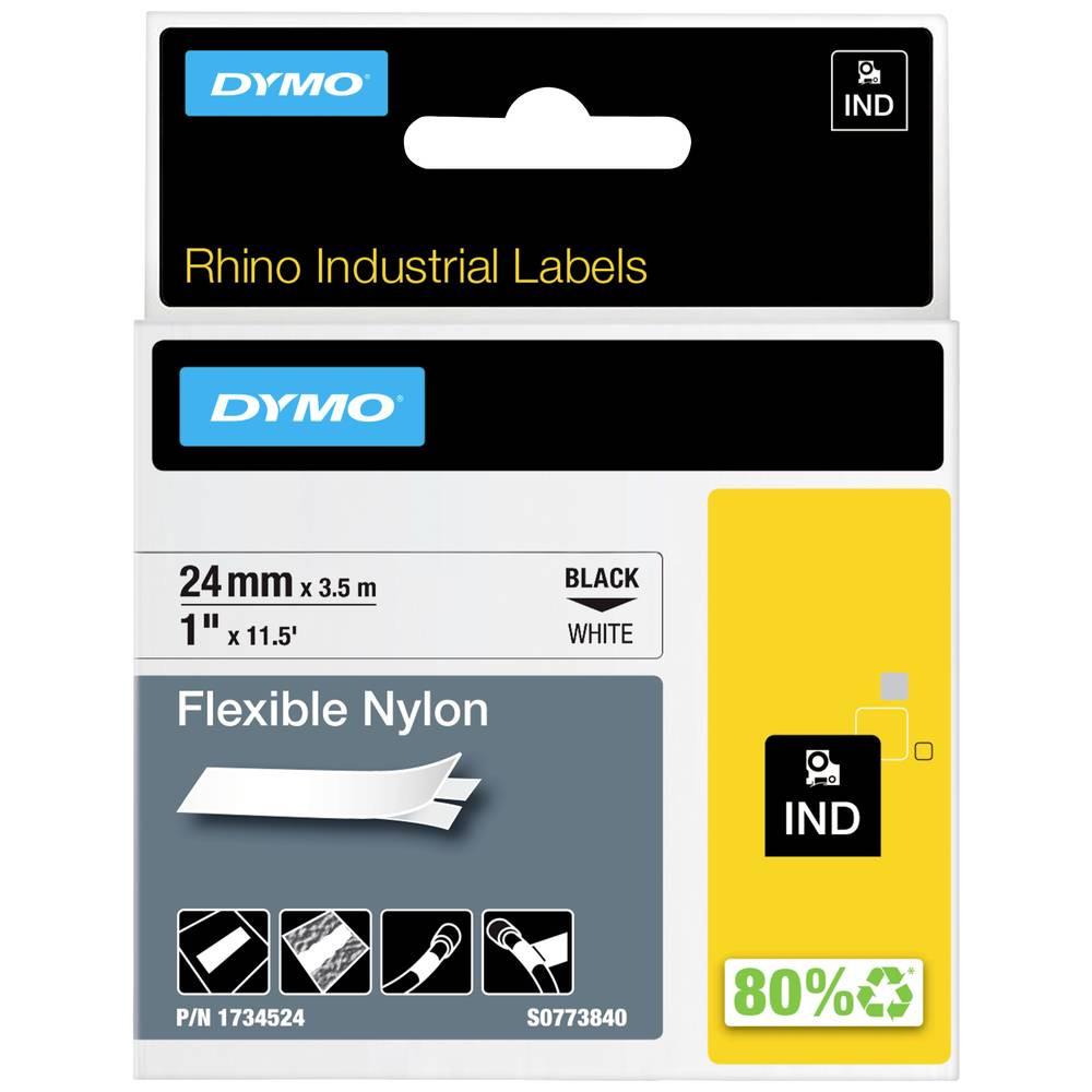 Dymo  Ruban encreur RHINO, polyamide, flexible 