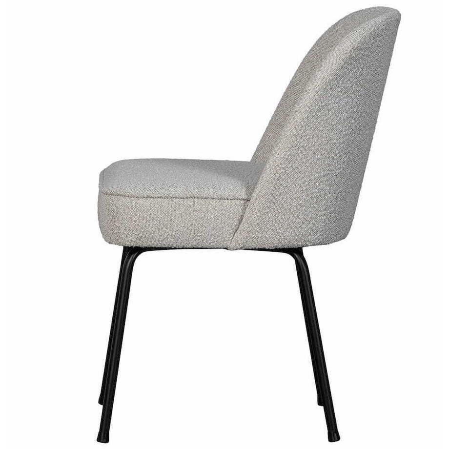 mutoni Chaise de salle à manger Vogue Bouclé nature  