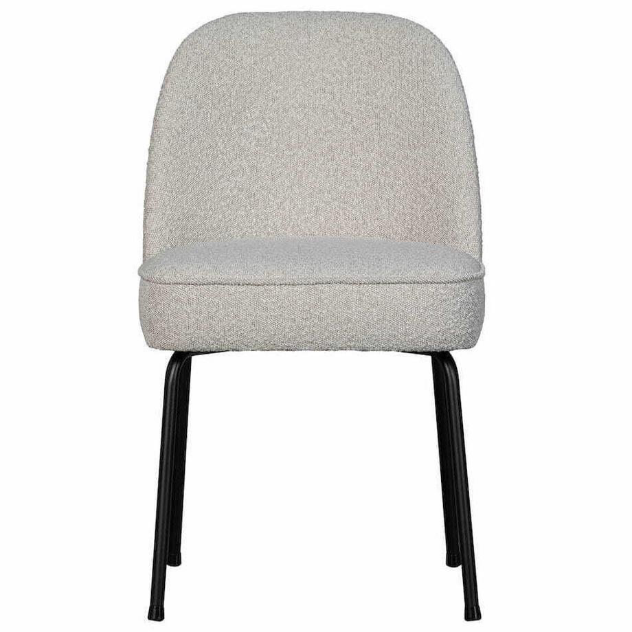 mutoni Chaise de salle à manger Vogue Bouclé nature  