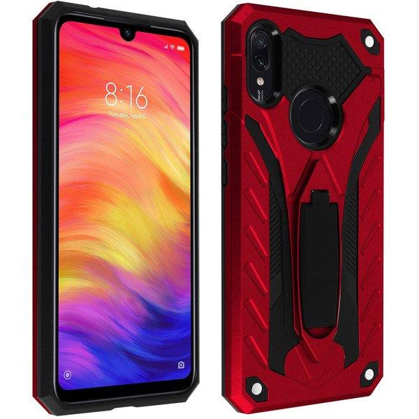 Image of Hybrid Hülle Xiaomi Redmi Note 7 Rot