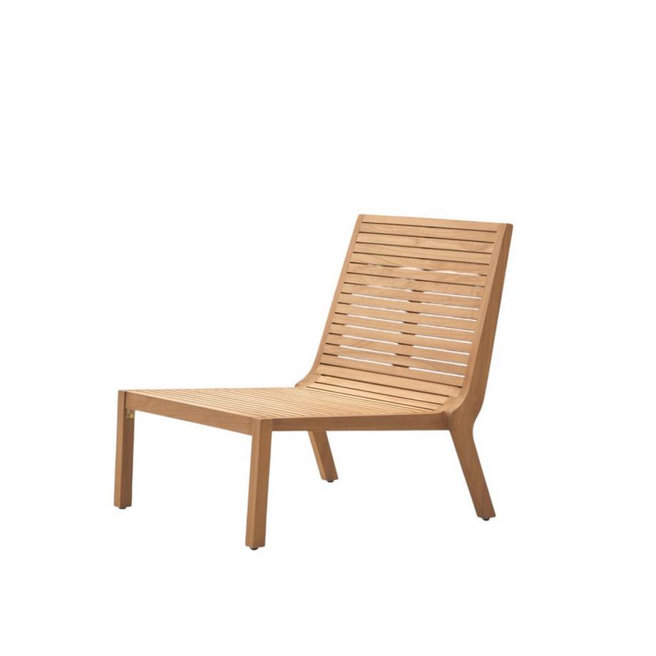 Outdoor-Sessel Teo aus Teakholz