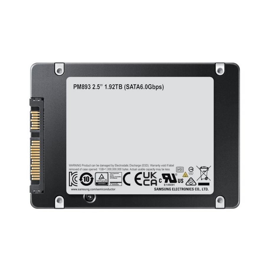 SAMSUNG  PM893 2.5" 480 Go Série ATA III V-NAND TLC 