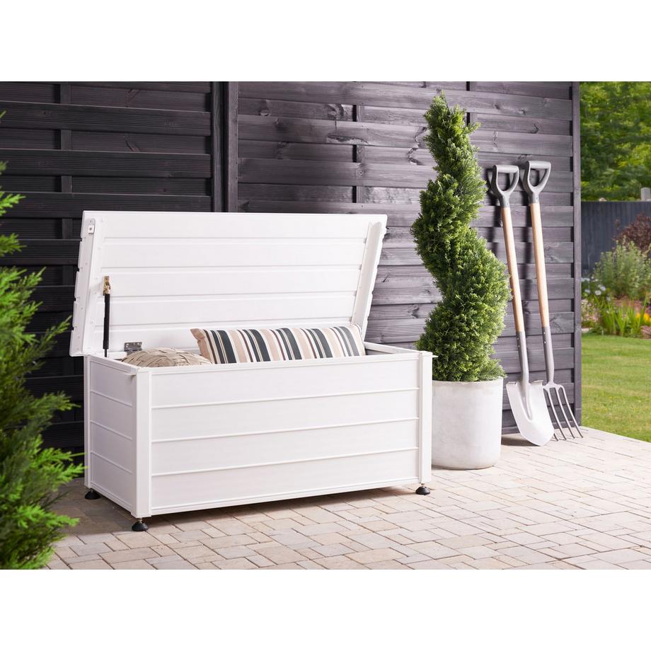 Beliani Aufbewahrungsbox aus Aluminium  CAMPALTO  