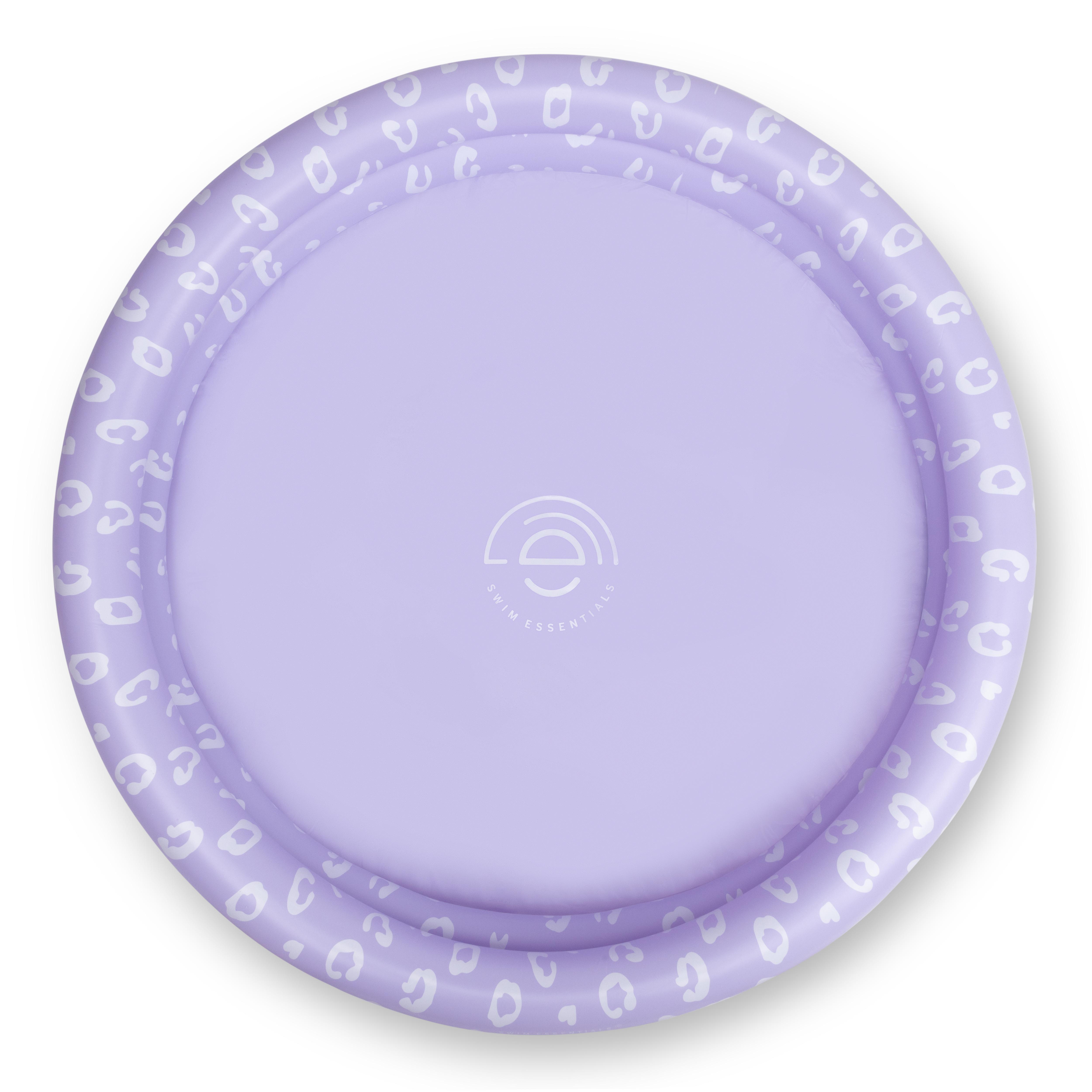 Swim Essentials  Baby Pool Lila Leopard 