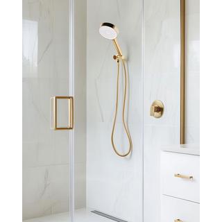 Beliani Duschkopf mit Schlauch aus ABS (robuster Kunststoff) Klassisch UYUCA  