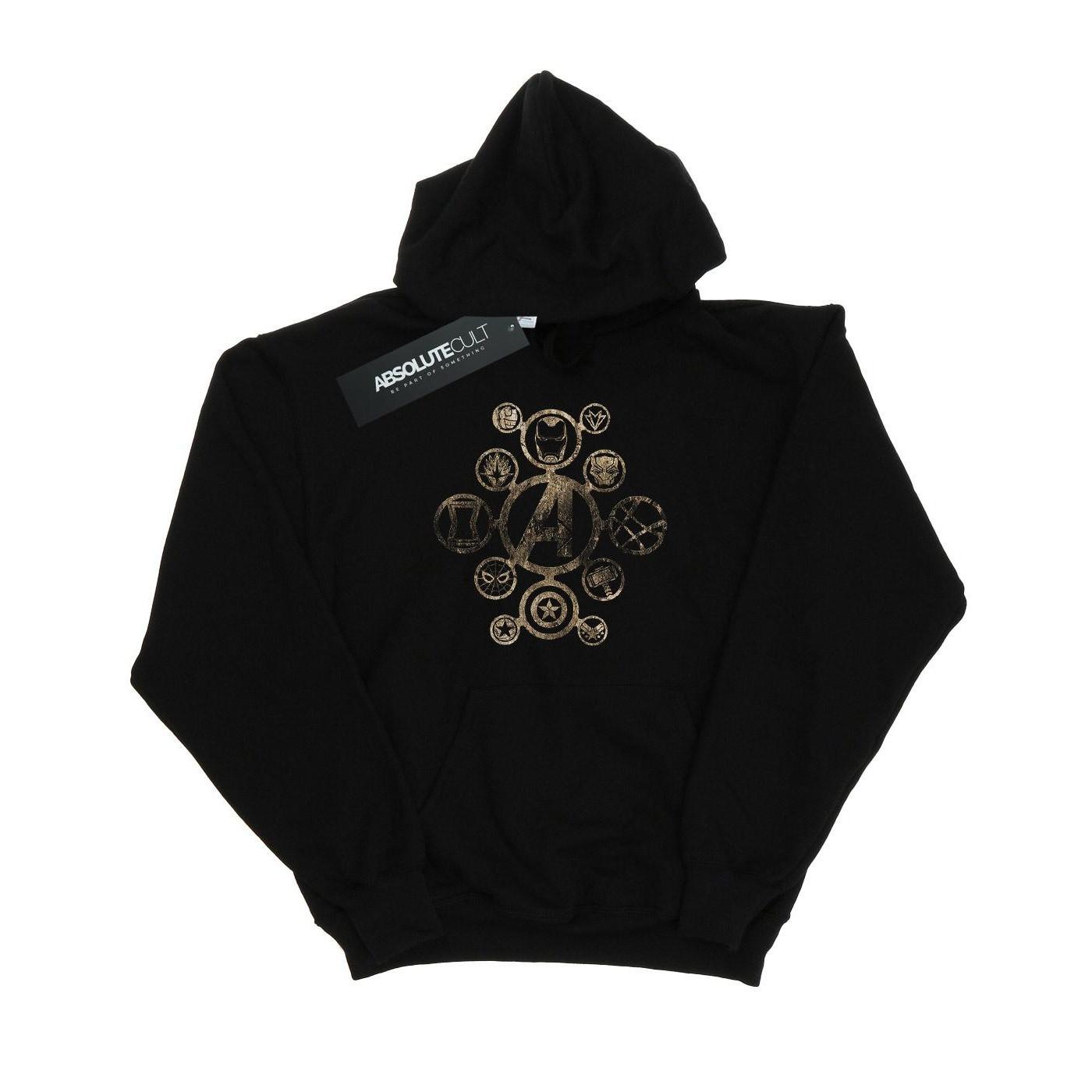 Image of Avengers Infinity War Icons Kapuzenpullover Damen Schwarz M