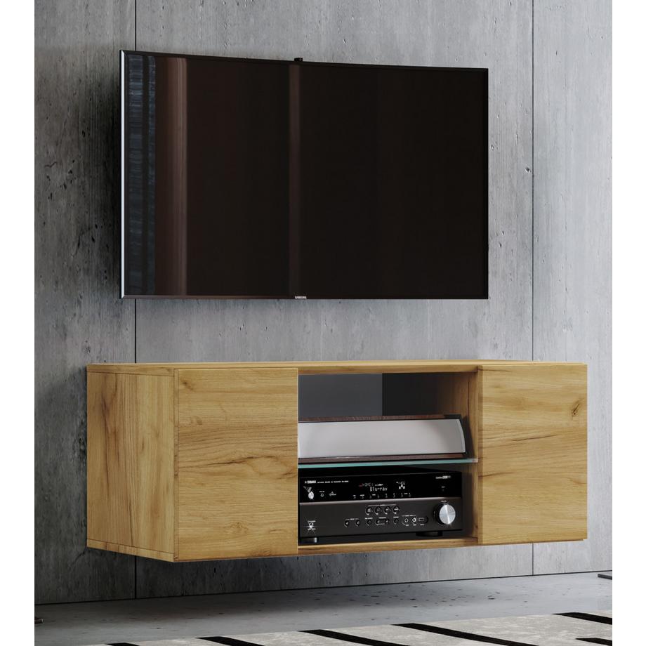 VCM TV Möbel | Wandboard | Lowboard hängend | Maße H. 40 x B. 95 oder 115 x T. 36 cm | Wandschrank - Jusa  
