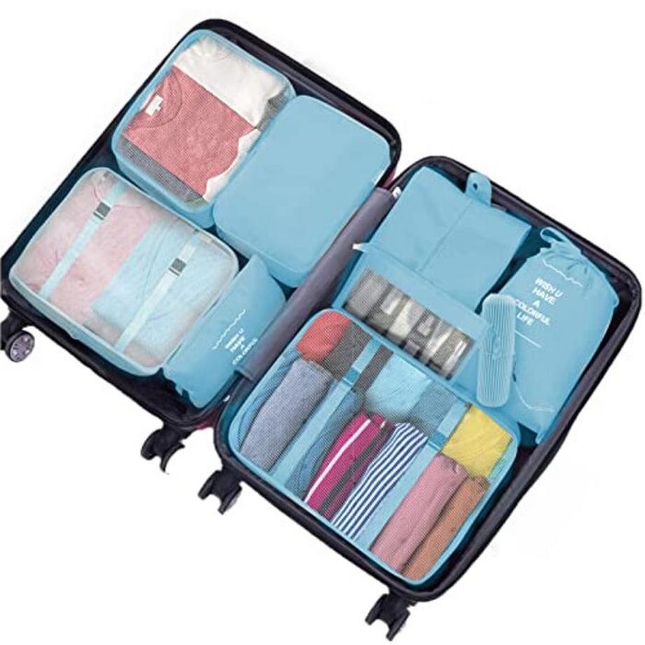 Only-bags.store  Koffer Organizer Set 10 Stück Packing Cubes Set Koffer Organizer Set Packing Cubes 