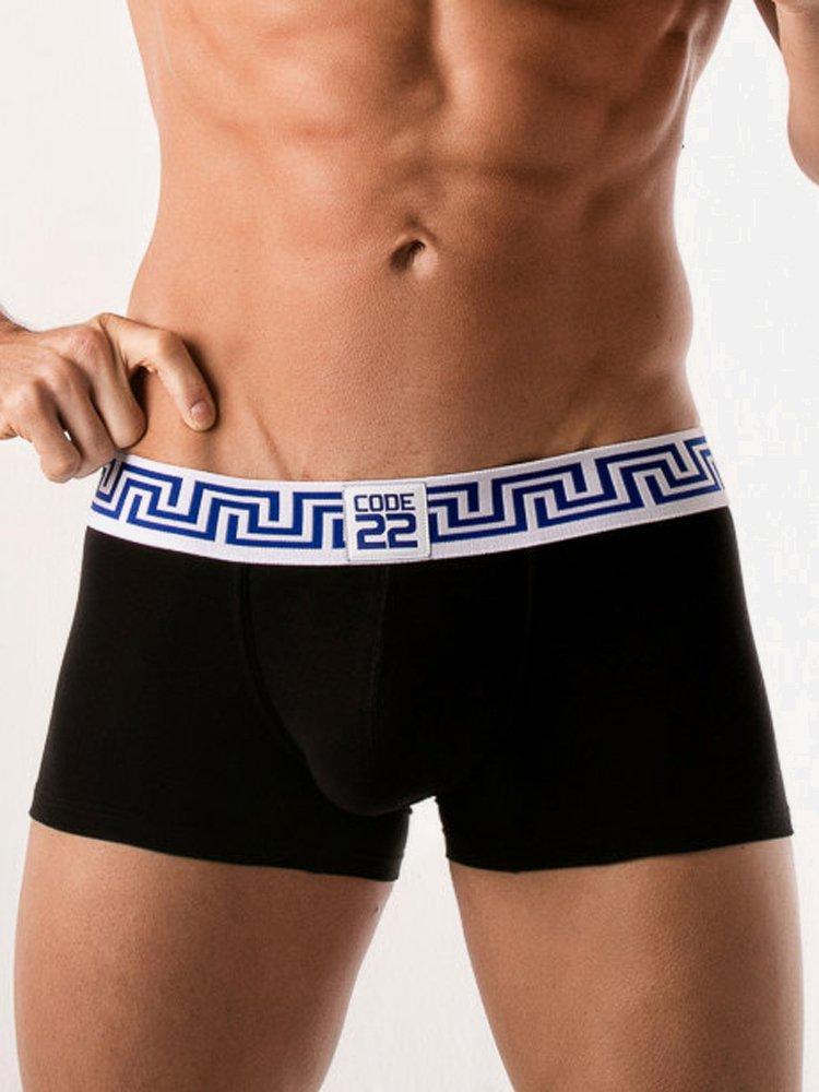 Image of Boxer Blue Rome Herren Schwarz XL