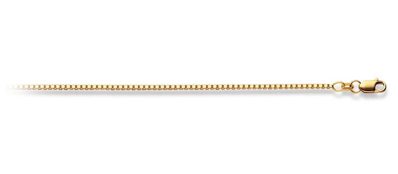Image of Collier Venezianer Gelbgold 750, 1.4mm, 50cm Unisex Gelbgold 50 CM