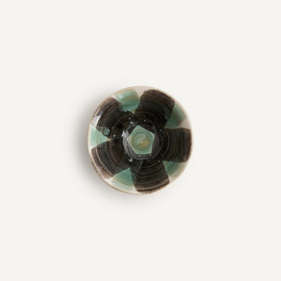 AM.PM Lot de 4 bols à sauce en grès rayé  