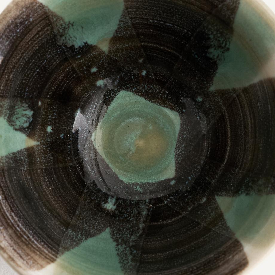 AM.PM Lot de 4 bols à sauce en grès rayé  