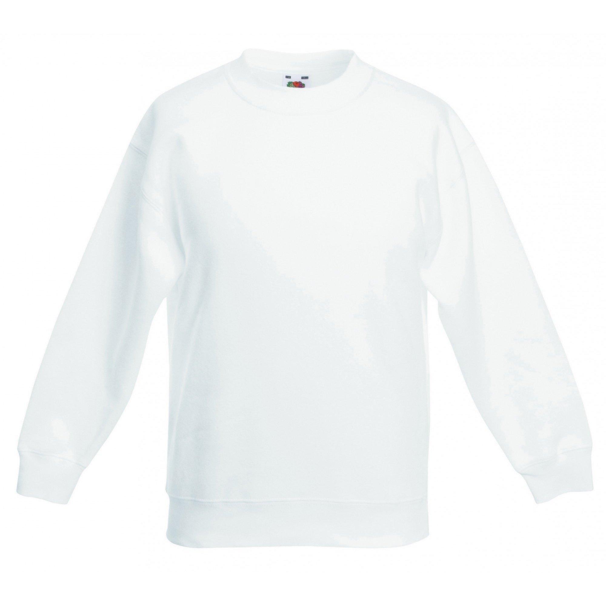 Image of Premium 7030 Sweatshirt Mädchen Weiss 3-4A