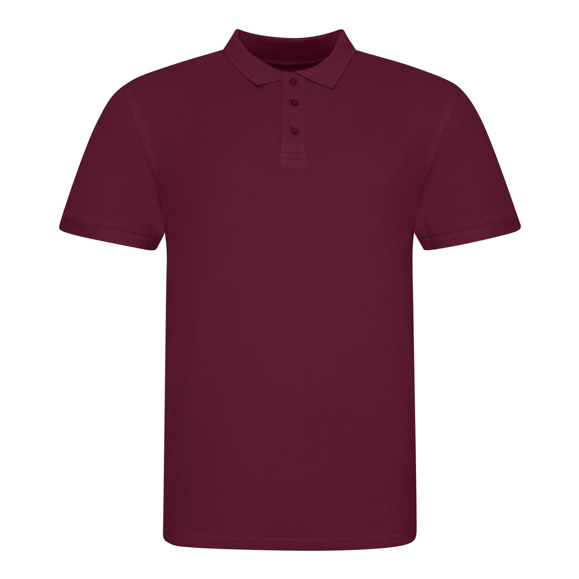Image of Just Polos Poloshirt Damen Weinrot L