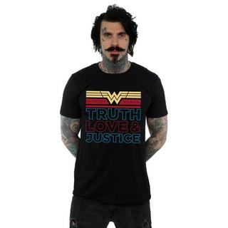 DC COMICS  Tshirt TRUTH AND JUSTICE 