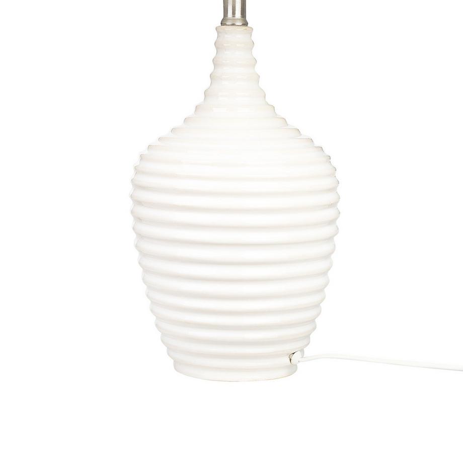 Beliani Lampe à poser en Céramique Minimaliste CELESTE  