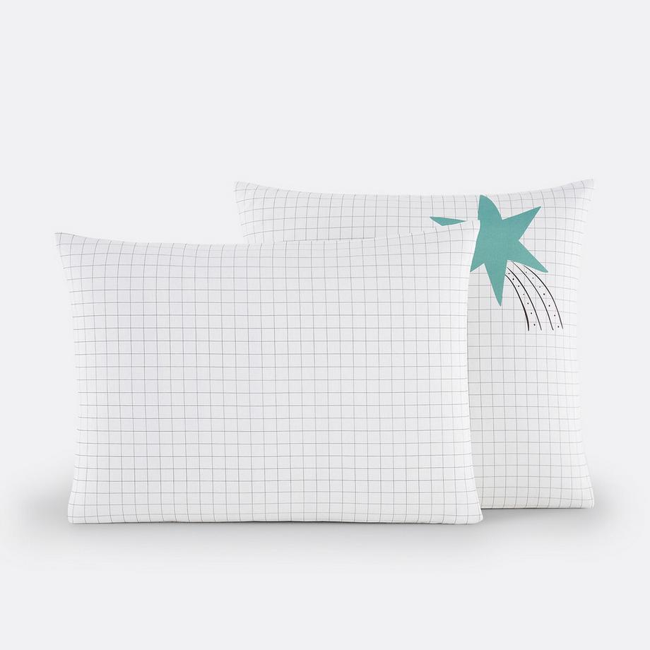 La Redoute Intérieurs Roman Taie d'oreiller enfant 50% coton recyclé  