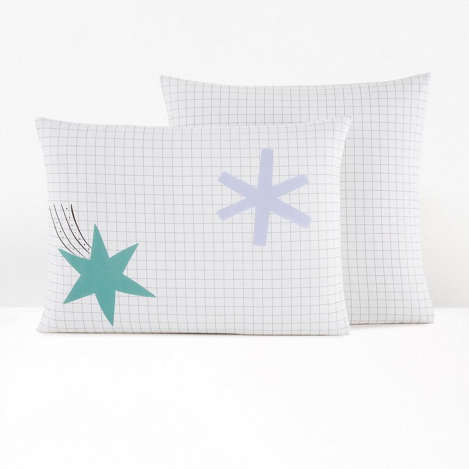 La Redoute Intérieurs Roman Taie d'oreiller enfant 50% coton recyclé  