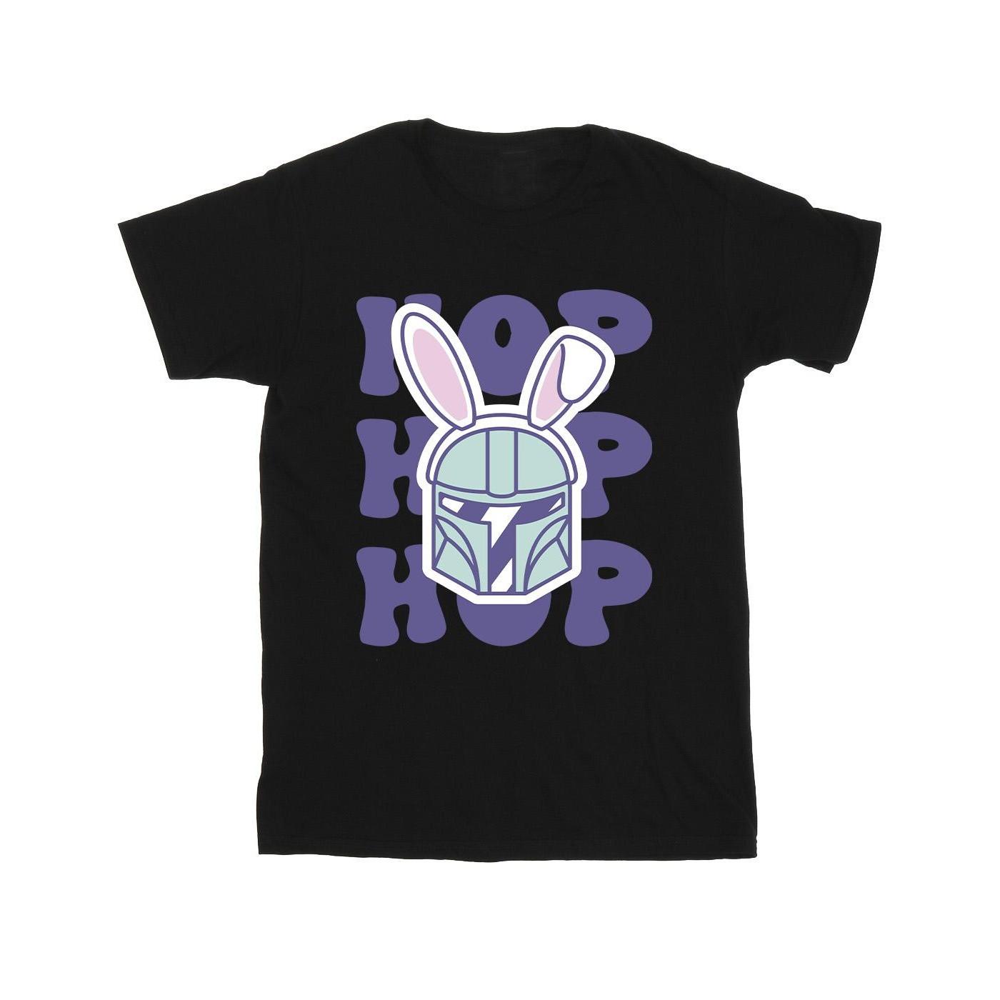 Image of The Mandalorian Hop Into Easter Tshirt Herren Schwarz M