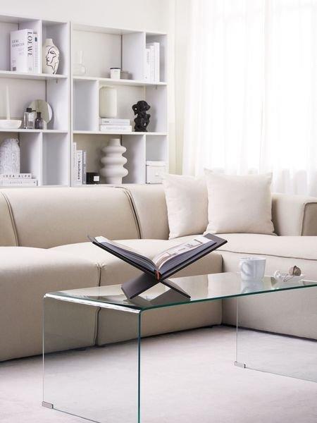 Beliani Table basse en Verre de sécurité Moderne KENDALL  