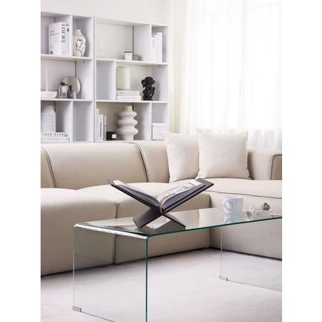 Beliani Table basse en Verre de sécurité Moderne KENDALL  