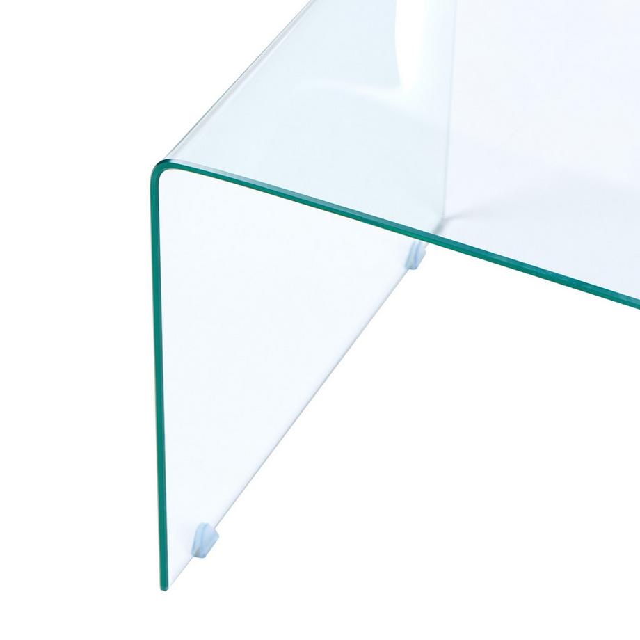 Beliani Tavolino da caffè en Vetro temperato  KENDALL  
