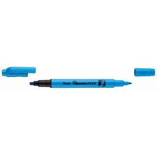 Pentel  Pentel Illumina Flex evidenziatore 1 pz Punta sottile/smussata Azzurro 