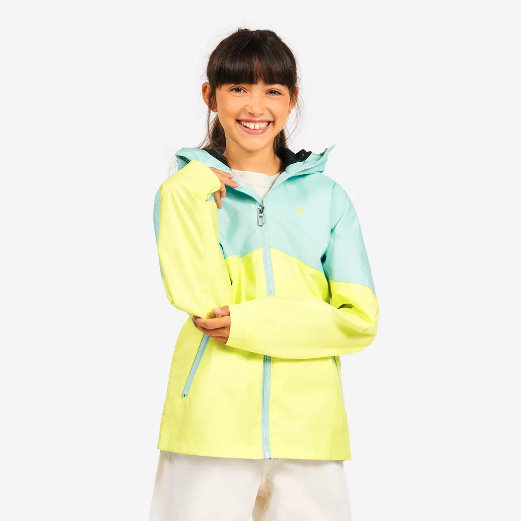 DECATHLON - Jacke Kinder Wasserdicht Segeln Polyester, 5-6A, Multicolor