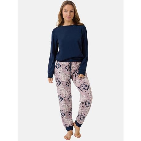 Lisca  Pyjama pantalon resserré top manches longues Ocean 