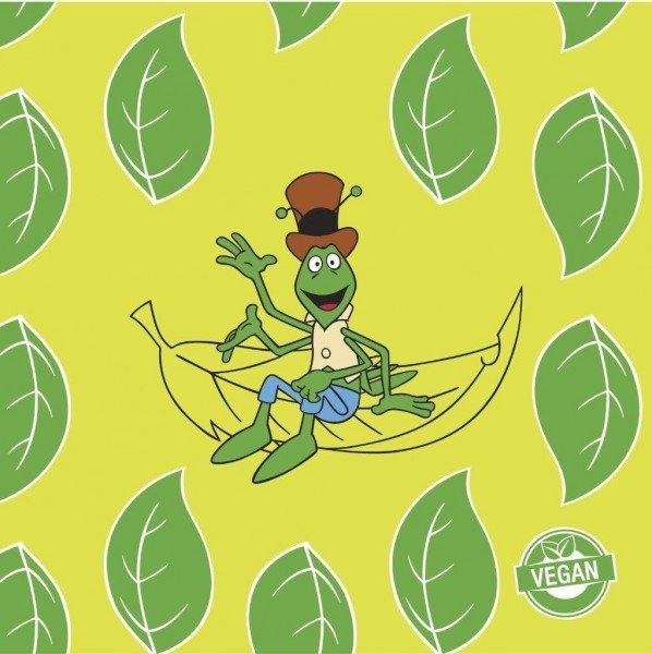 Image of Wachstuch Vegan Flipp Einzeln Unisex Grün ONE SIZE