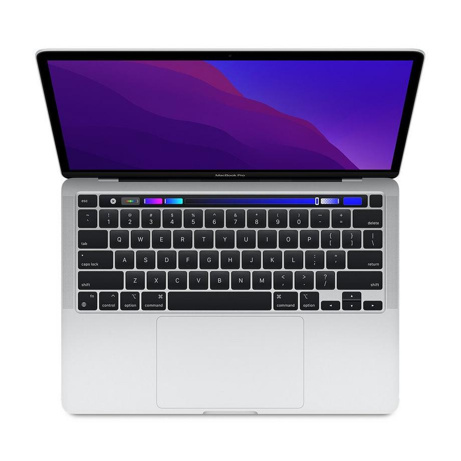 Refurbished MacBook Pro Touch Bar 13" 2020 Apple M1 3,2 Ghz 16 Gb 2 Tb SSD Silber - Sehr guter Zustand