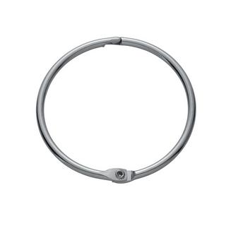 diaqua Duschvorhangringe Fares chrom, rund  