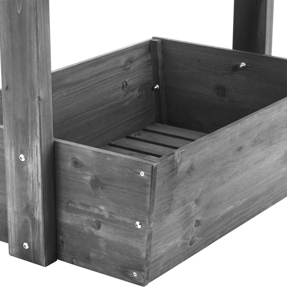 Tectake Jardinière verticale FLORA 5 niveaux 4 avec fonction d’inclinaison  