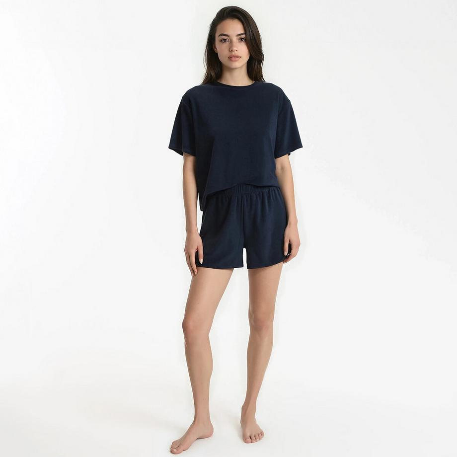 Pyjashort en maille éponge