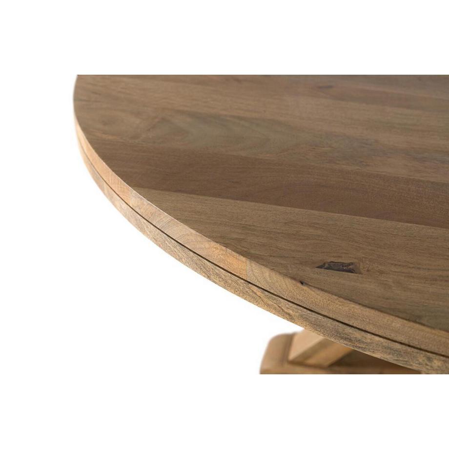 mutoni Tavolo da pranzo Mira rotondo in legno di mango 150  