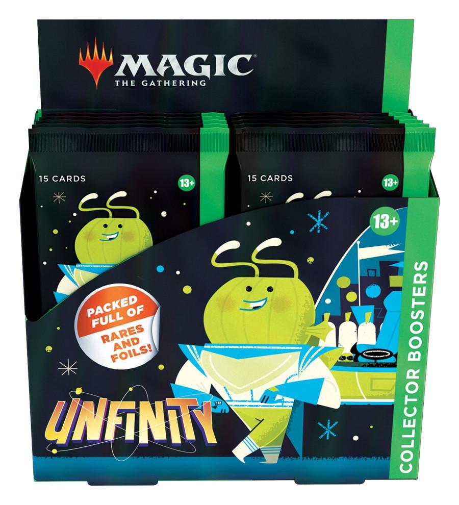 Wizards of the Coast  Trading Cards - Collector Booster - Magic The Gathering - Unfinity - Collector booster Box 