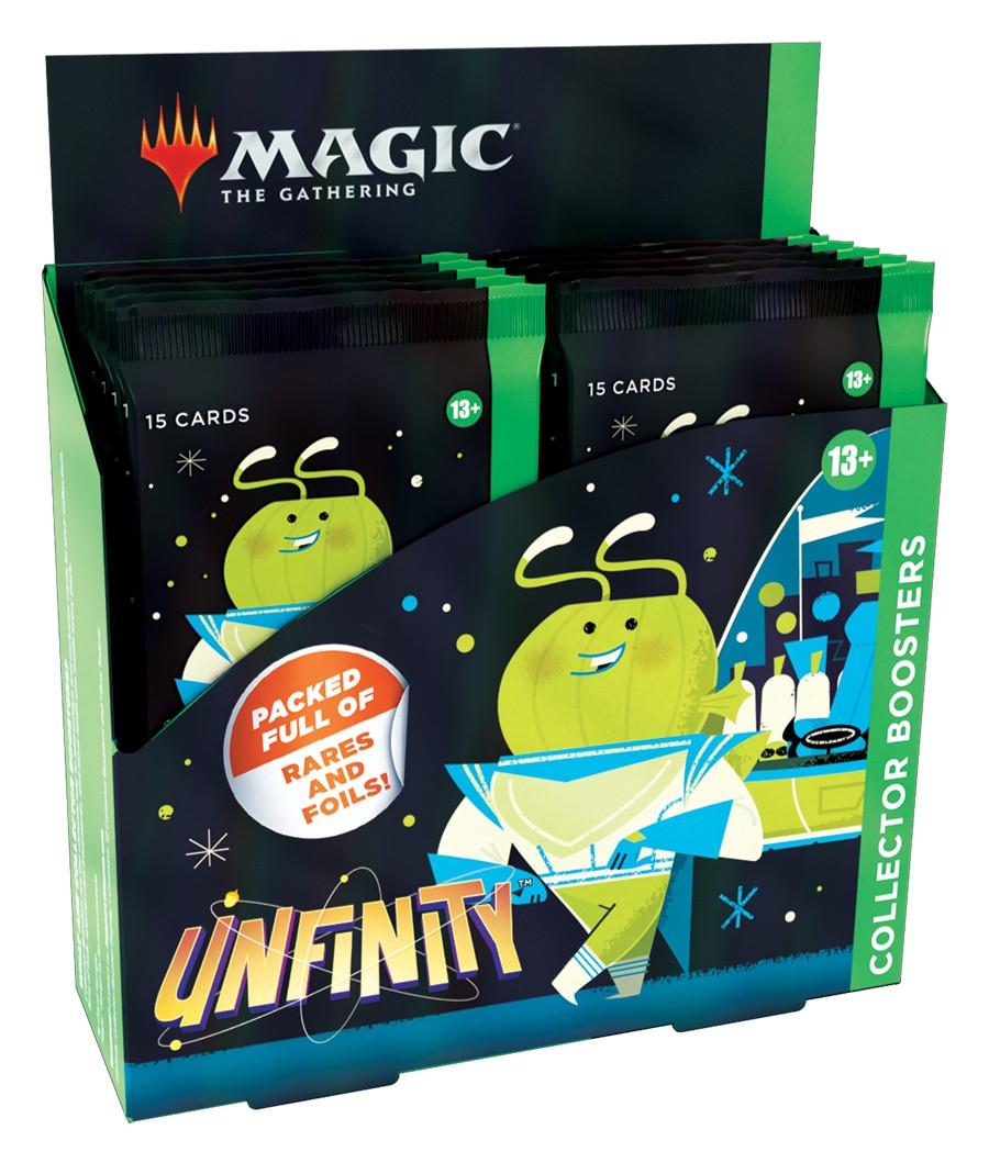 Wizards of the Coast  Trading Cards - Collector Booster - Magic The Gathering - Unfinity - Collector booster Box 