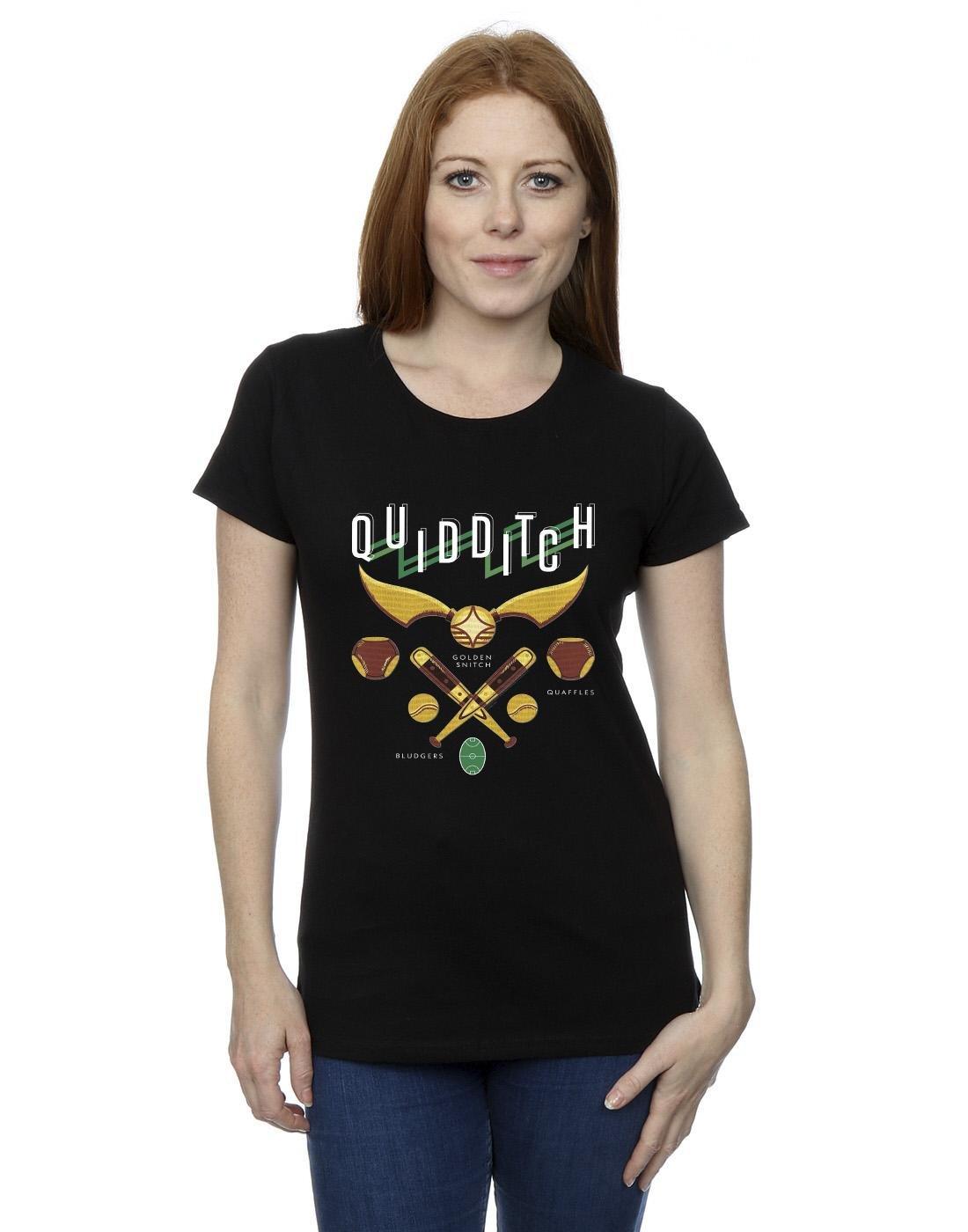 Harry Potter  Tshirt QUIDDITCH BLUDGERS QUAFFLES 