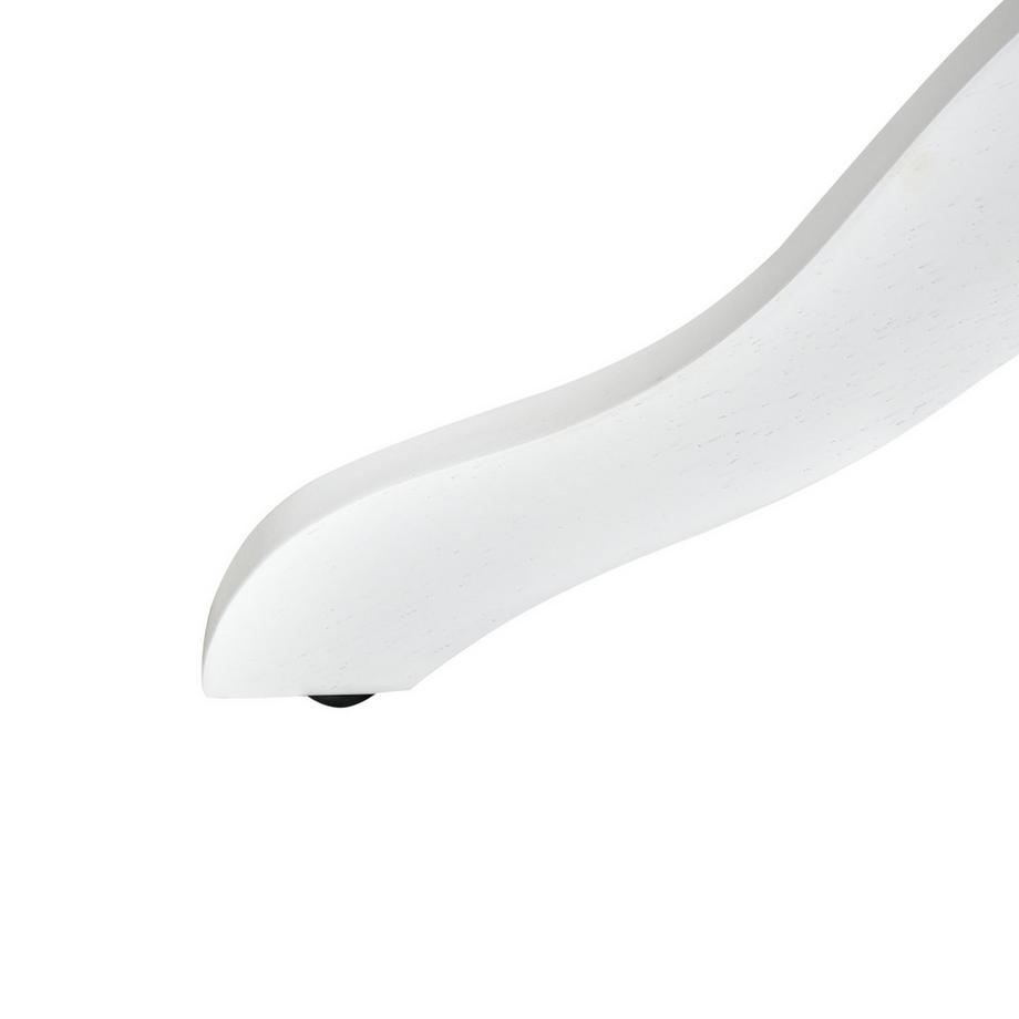 Beliani Tavolo da pranzo en Legno di caucciù  AKRON  